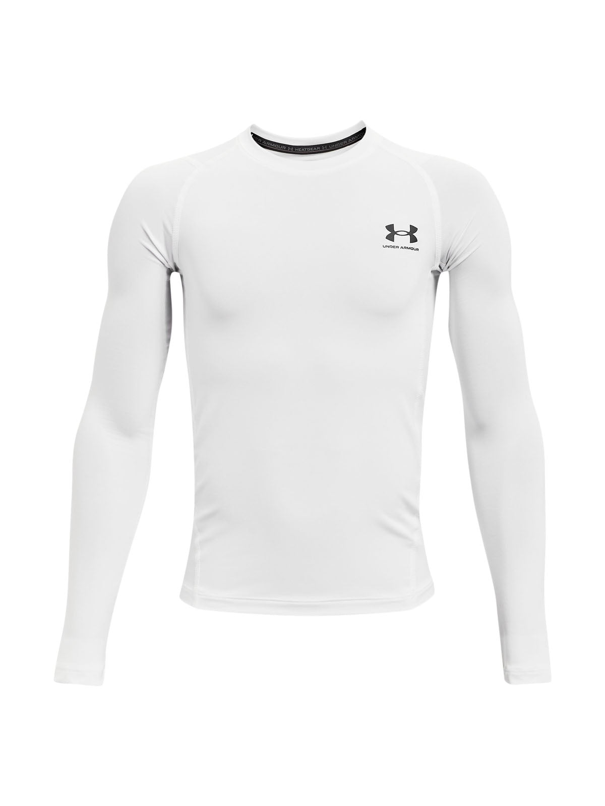 UA HG ARMOUR LS-WHT