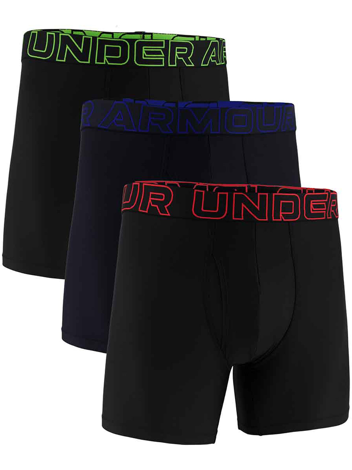 UA PERFORMANCE TECH - SOLID 6in 3pk