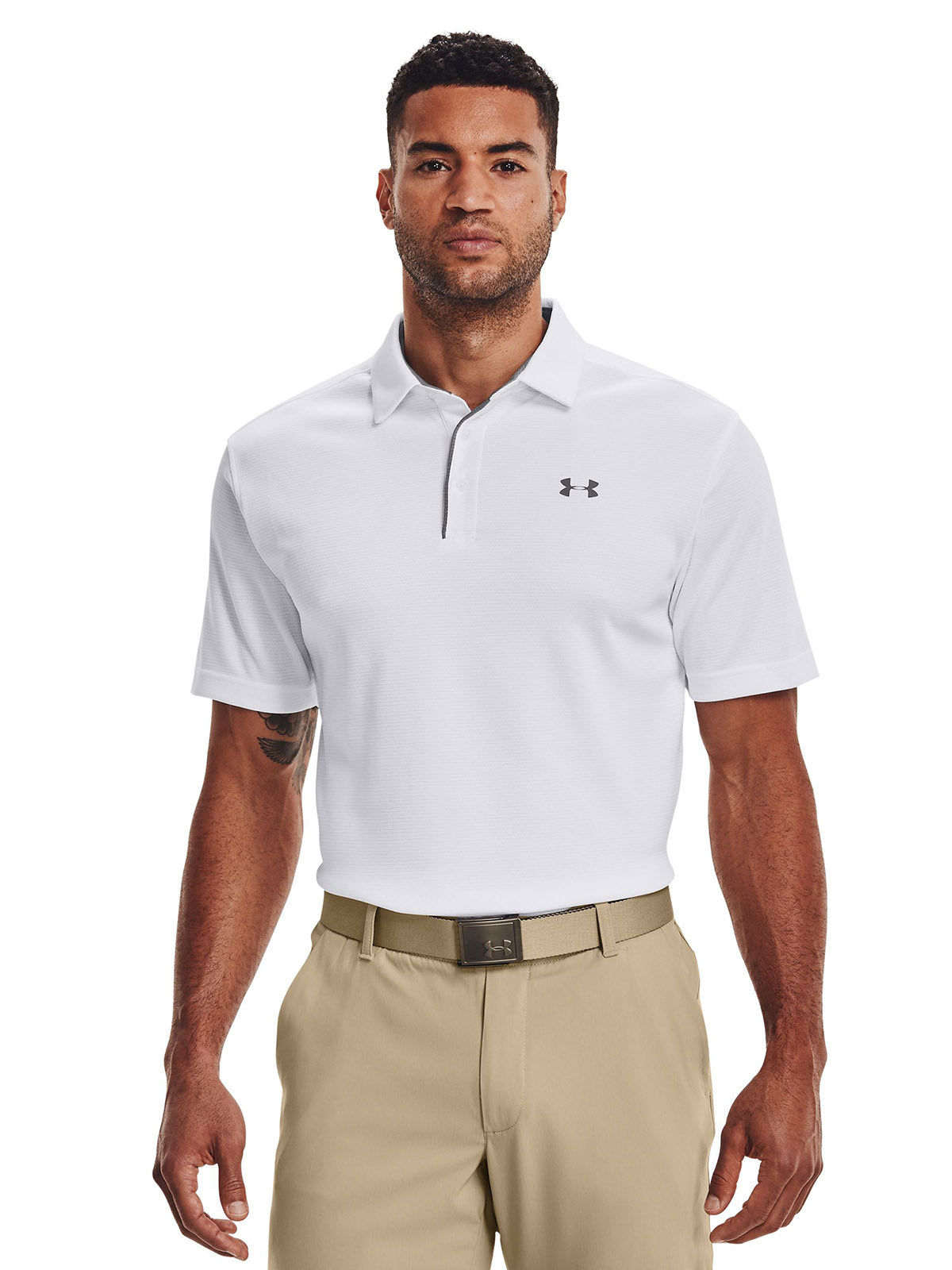 TECH POLO-WHT