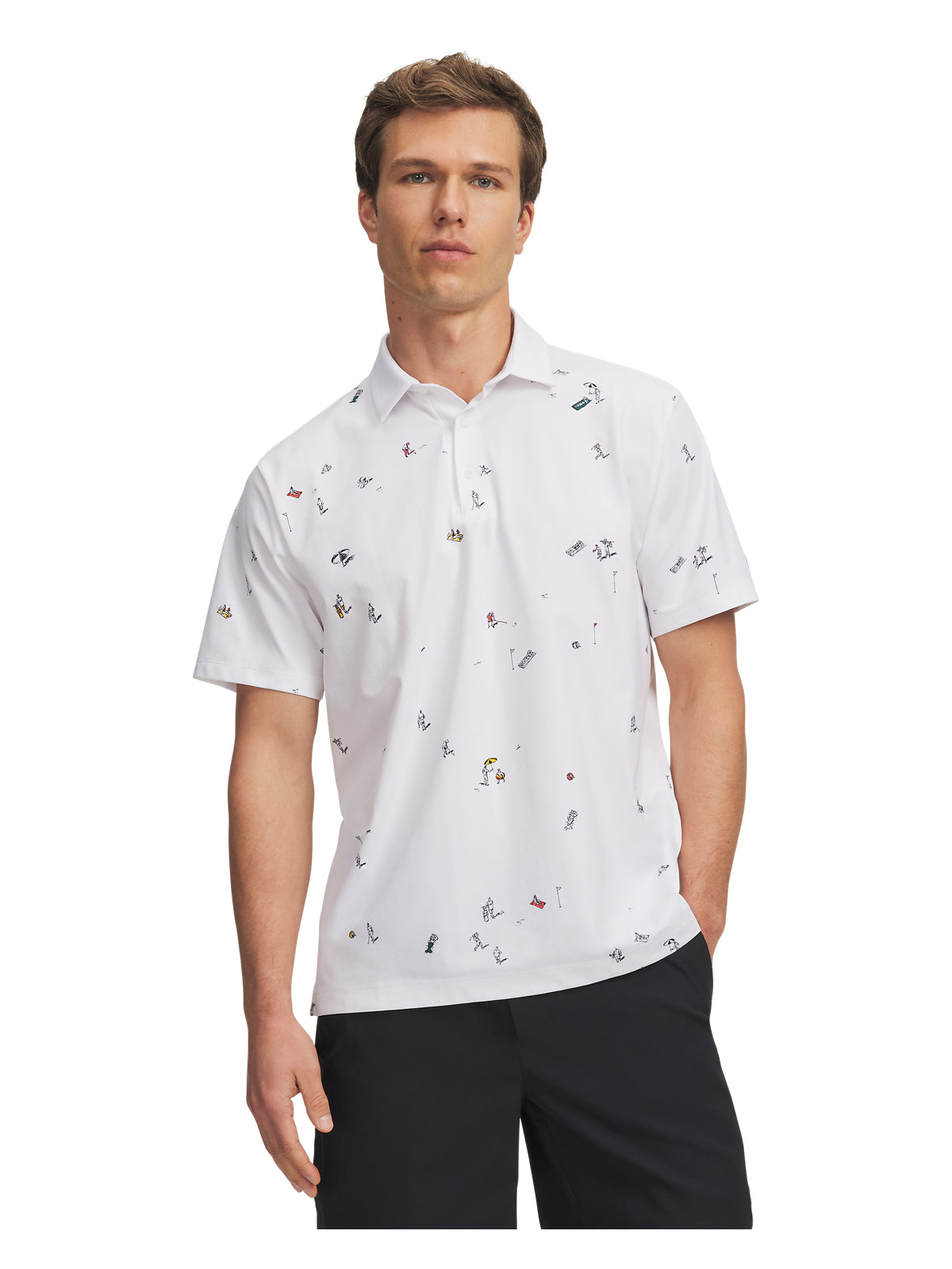 ARMRDRY PRINTED POLO