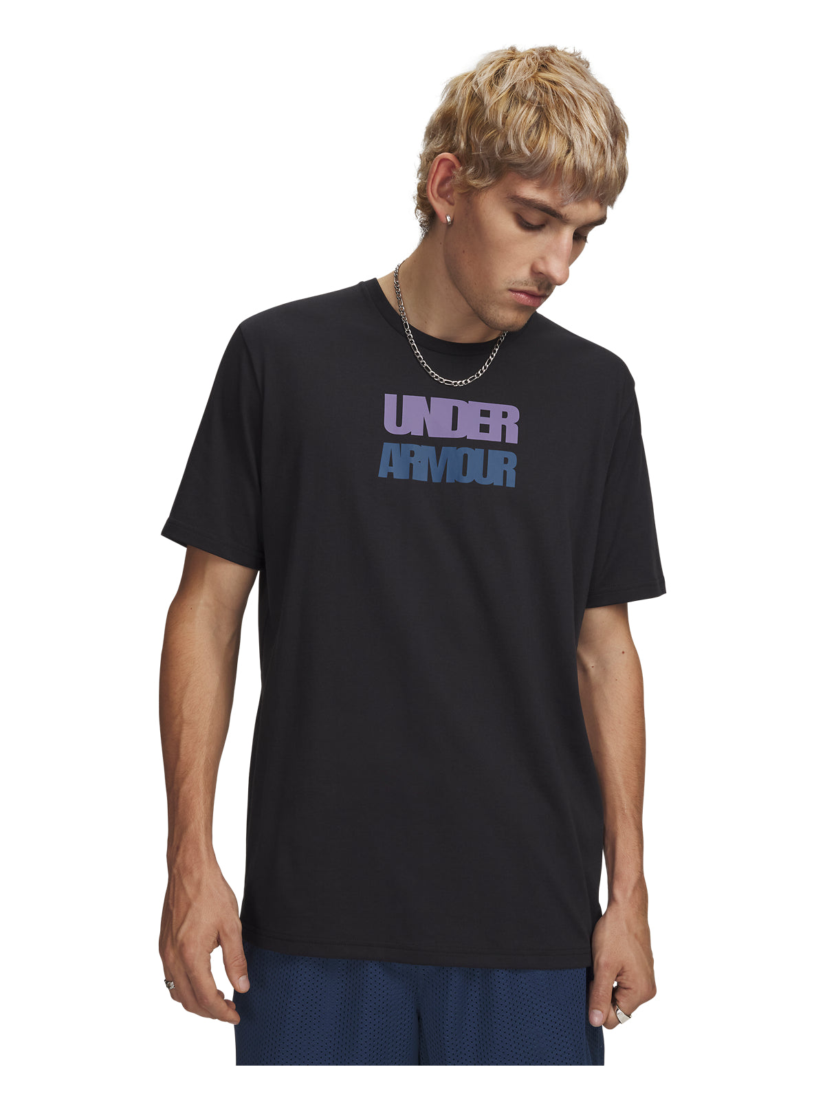 UA M BLOCK LOGO SS