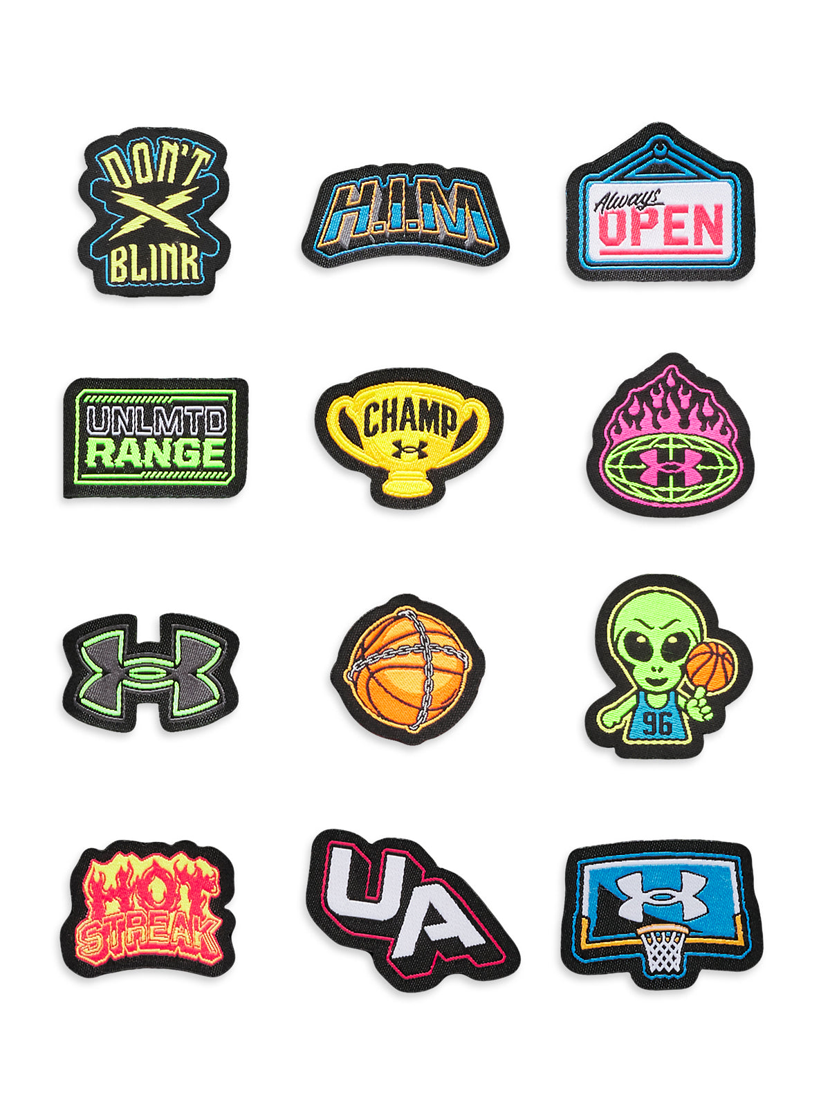UA GS JET 25 PATCHES
