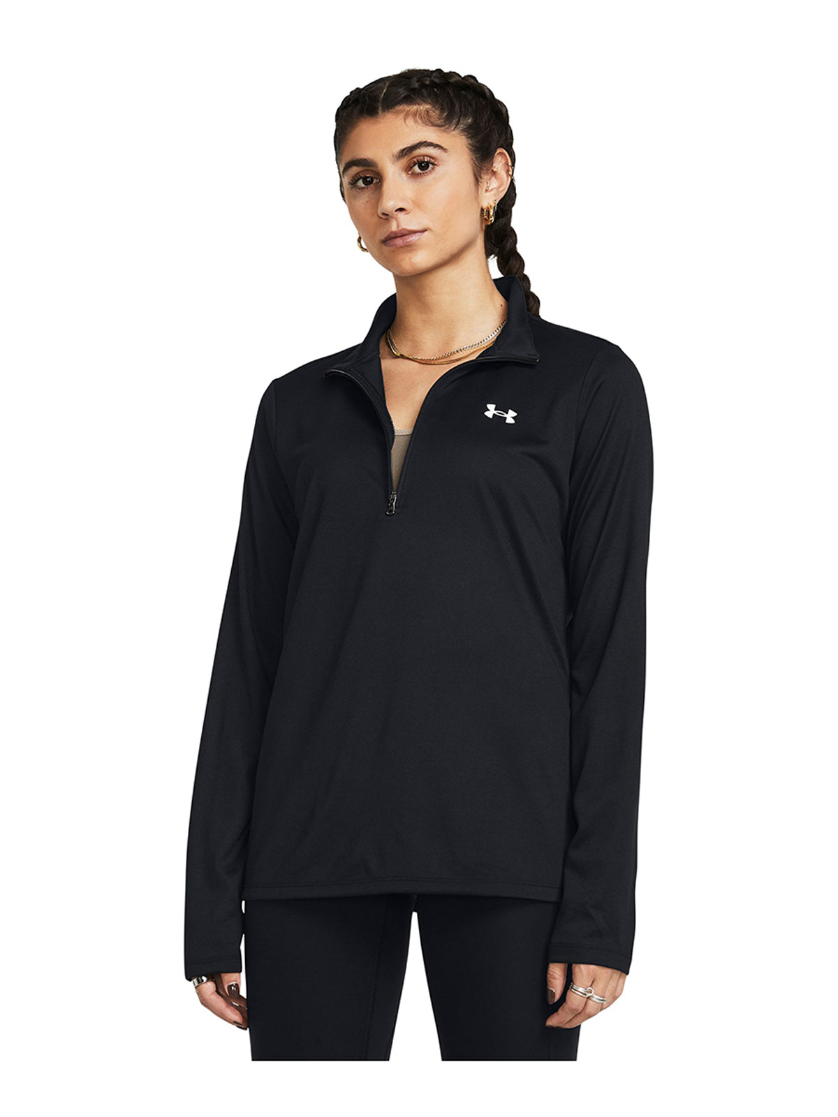 TECH 1/2 ZIP SOLID