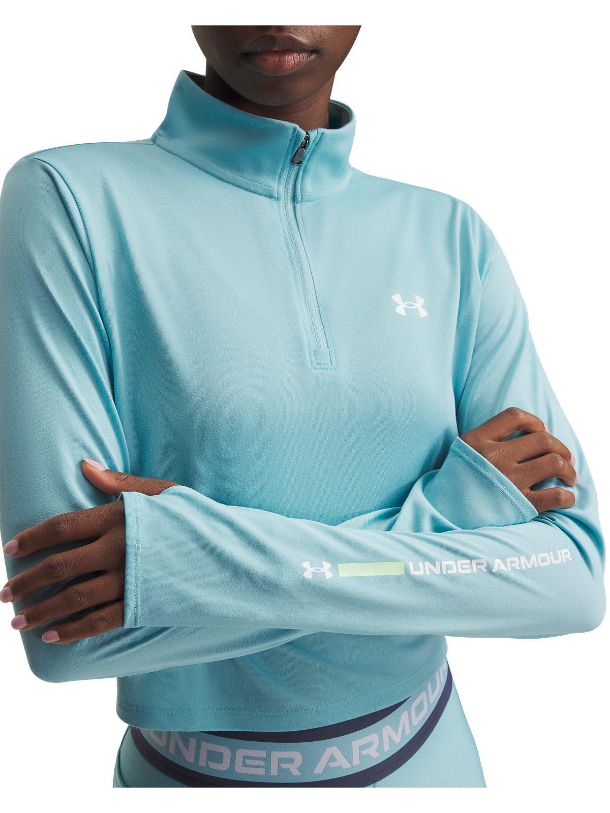 TECH BRANDED 1/2 ZIP
