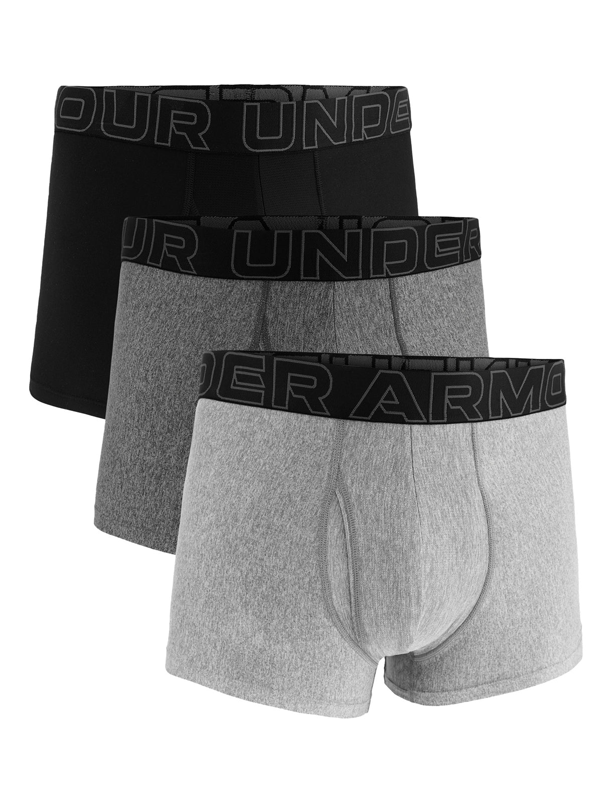 UA PERFORMANCE TECH - SOLID 3in 3pk