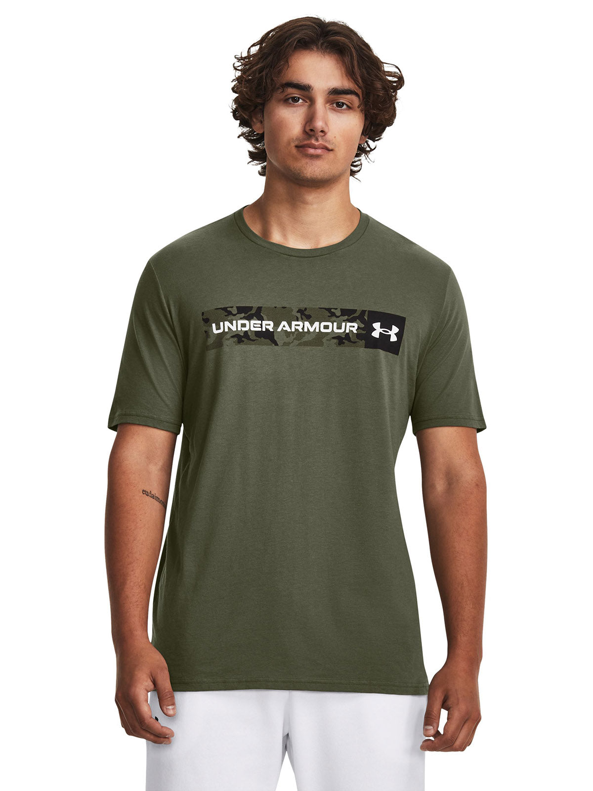 CAMO CHEST STRIPE SS
