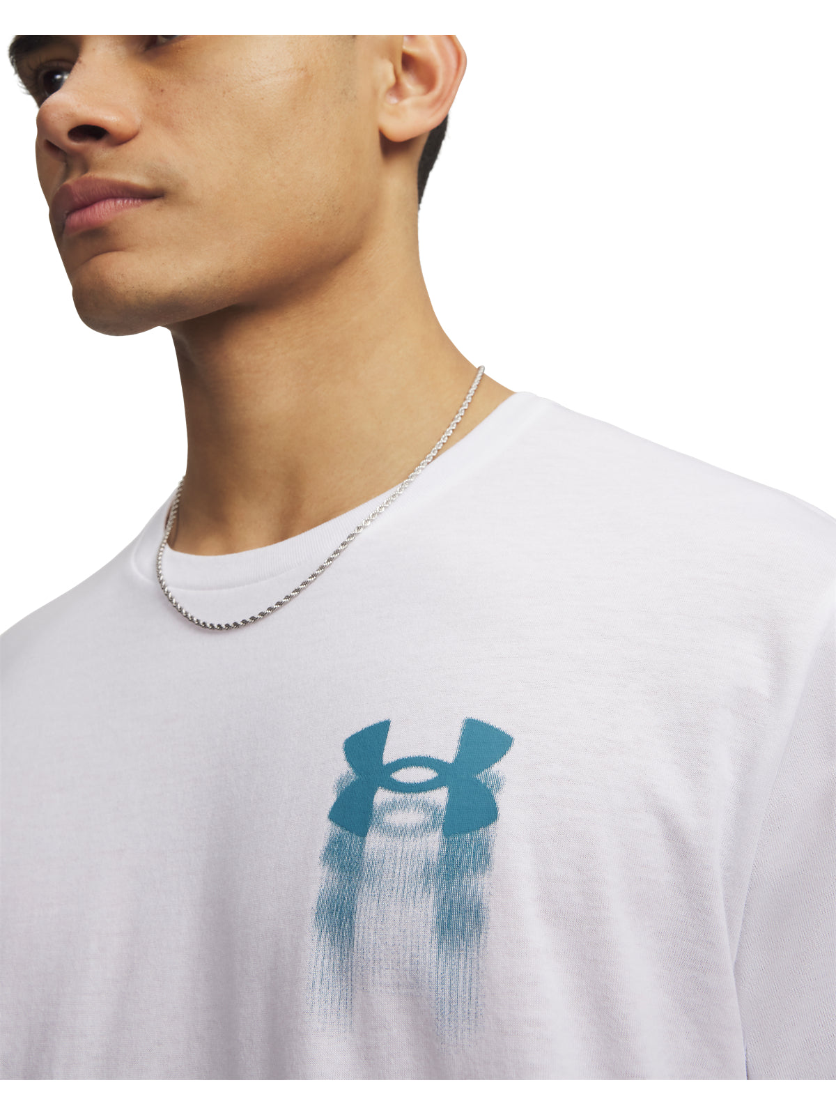 UA M BLUR LOGO SS
