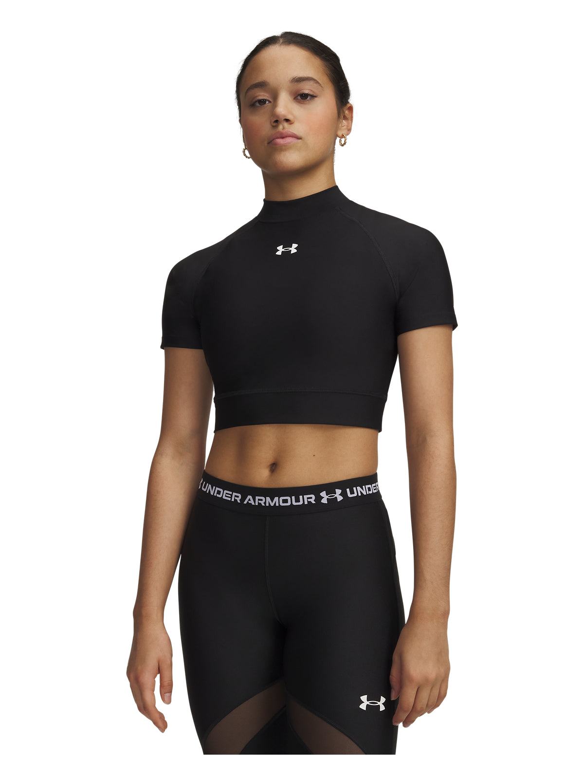 HEATGEAR CROP MCK SS