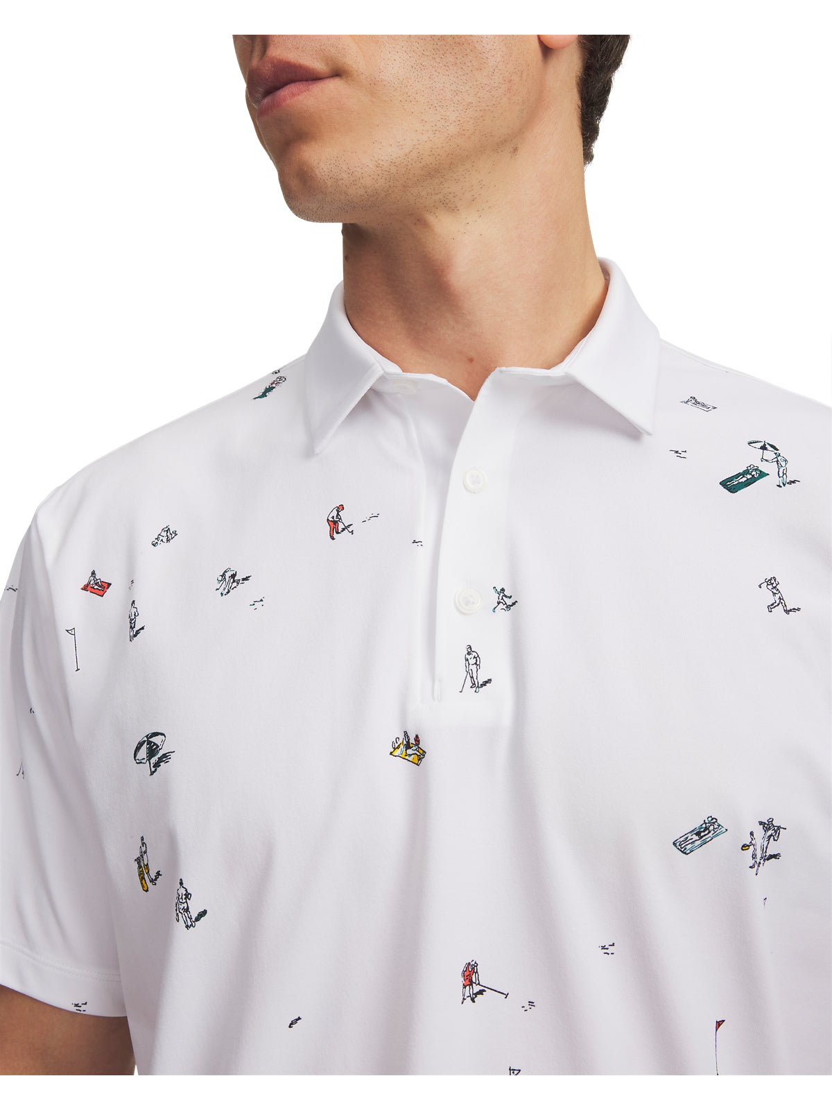ARMRDRY PRINTED POLO