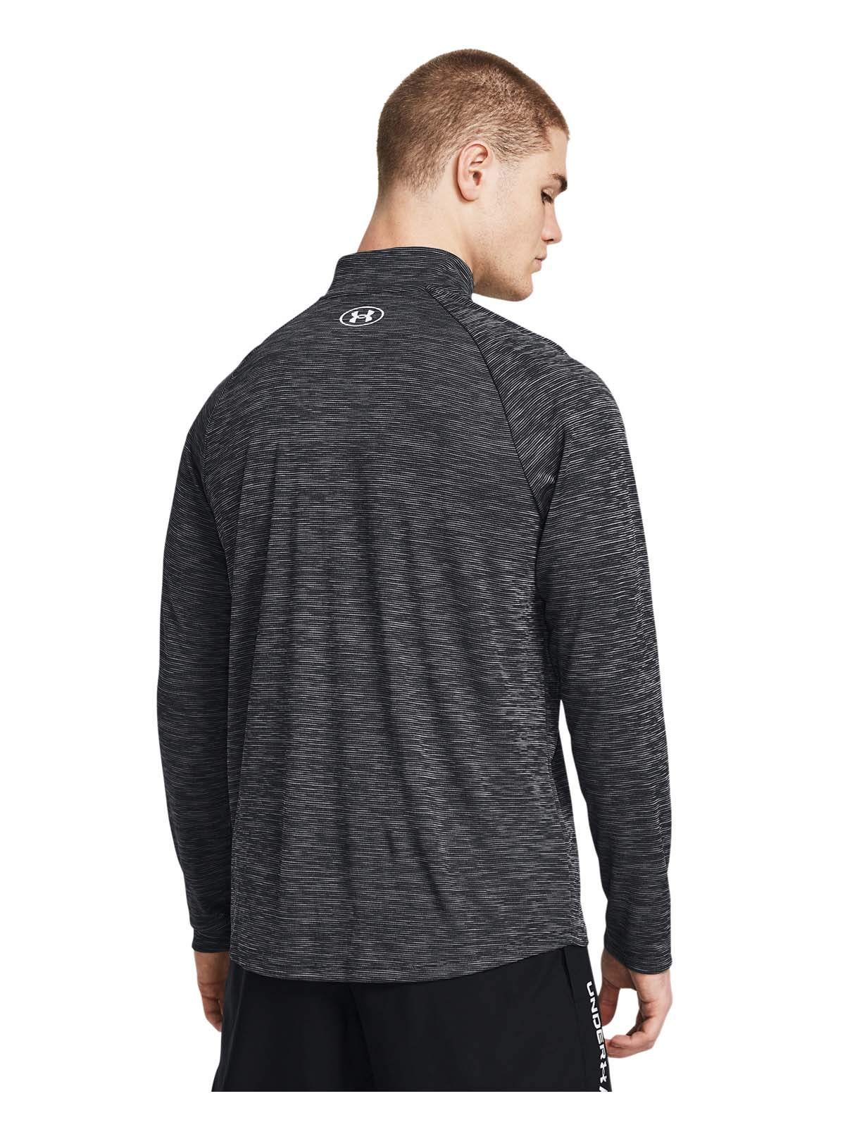 TECH TEXTURD HLF ZIP