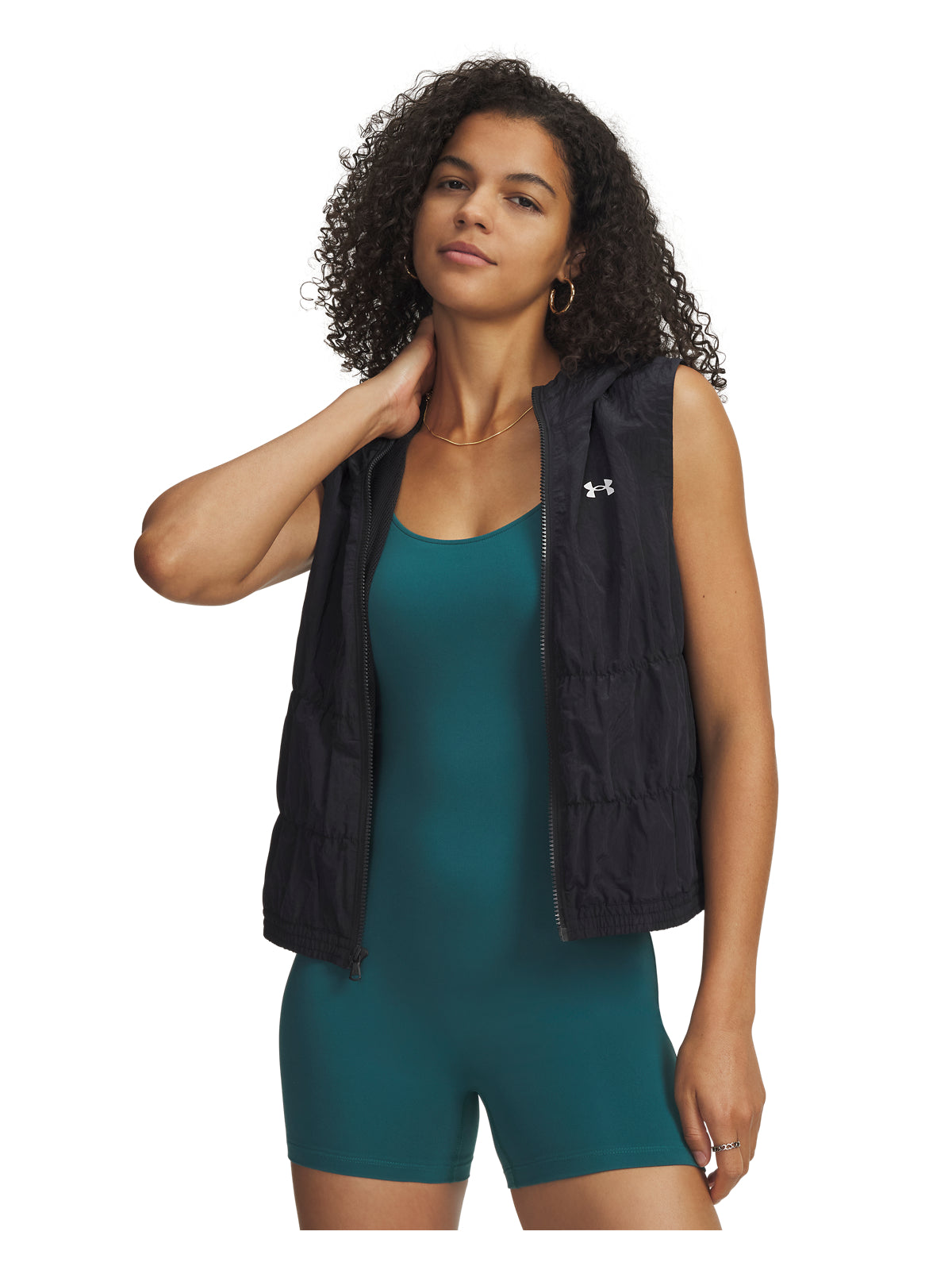 RVL WOVN RUCHED VEST