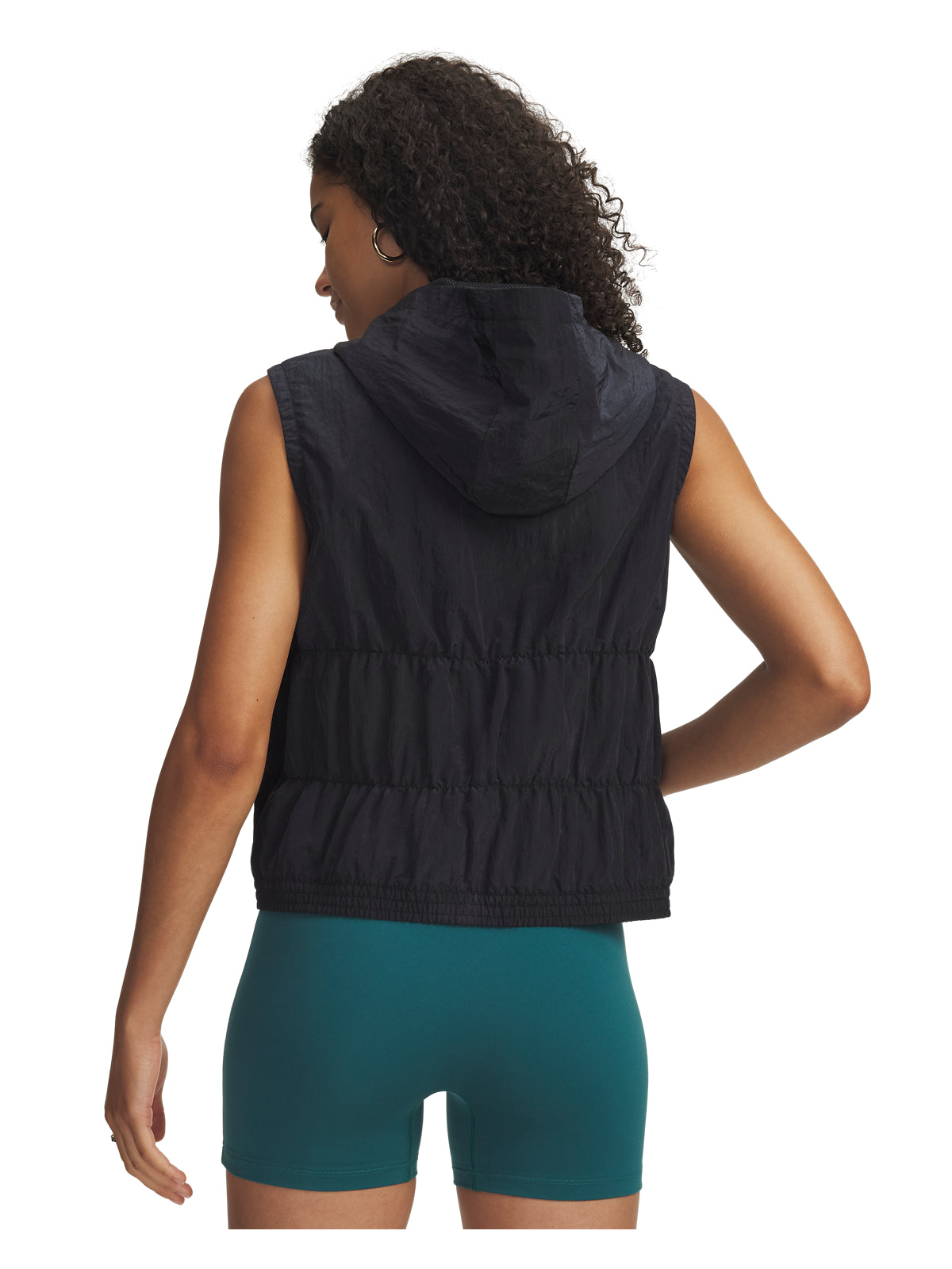 RVL WOVN RUCHED VEST