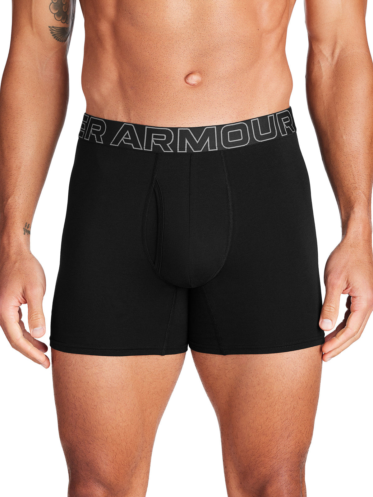 UA PERFORMANCE COTTON - SOLID 6in 3pk
